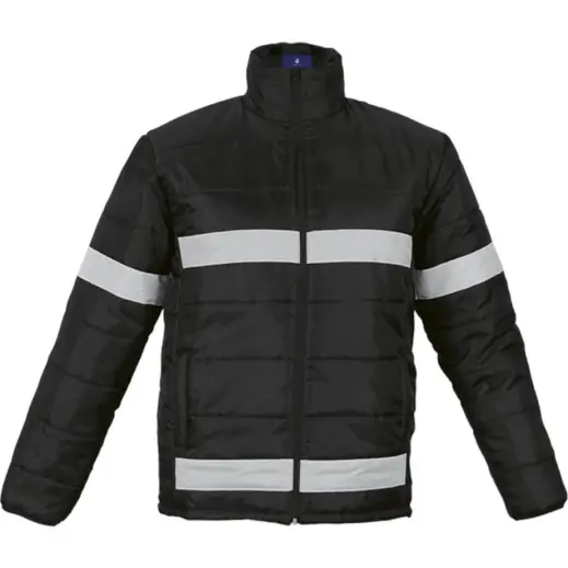 Henli Puffer Hi Vis Black